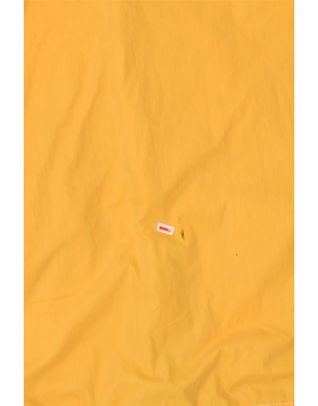Giacca antipioggia con cappuccio da uomo TIMBERLAND UK 40 Large in nylon giallo