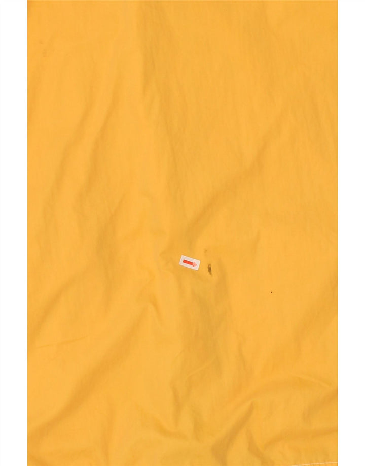Giacca antipioggia con cappuccio da uomo TIMBERLAND UK 40 Large in nylon giallo