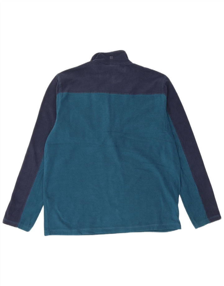 MOUNTAIN WAREHOUSE Maglione in pile da uomo color block medio blu navy