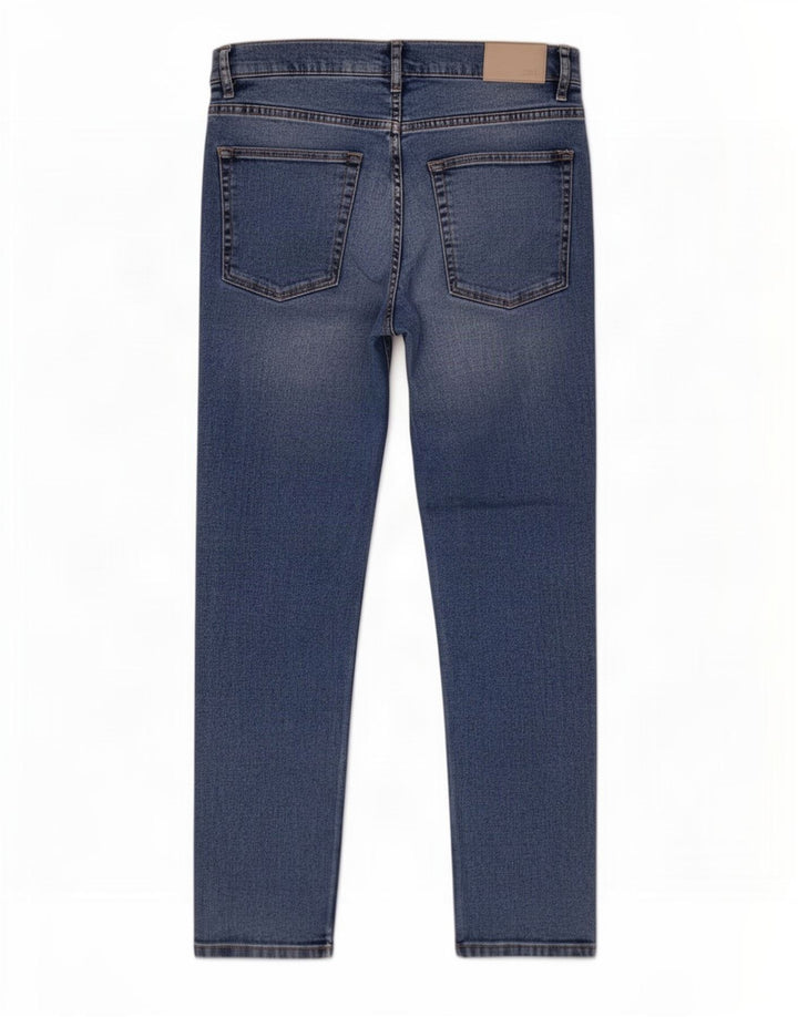 Jeans slim da uomo Zara EU 42 Large W32 L31 Blu