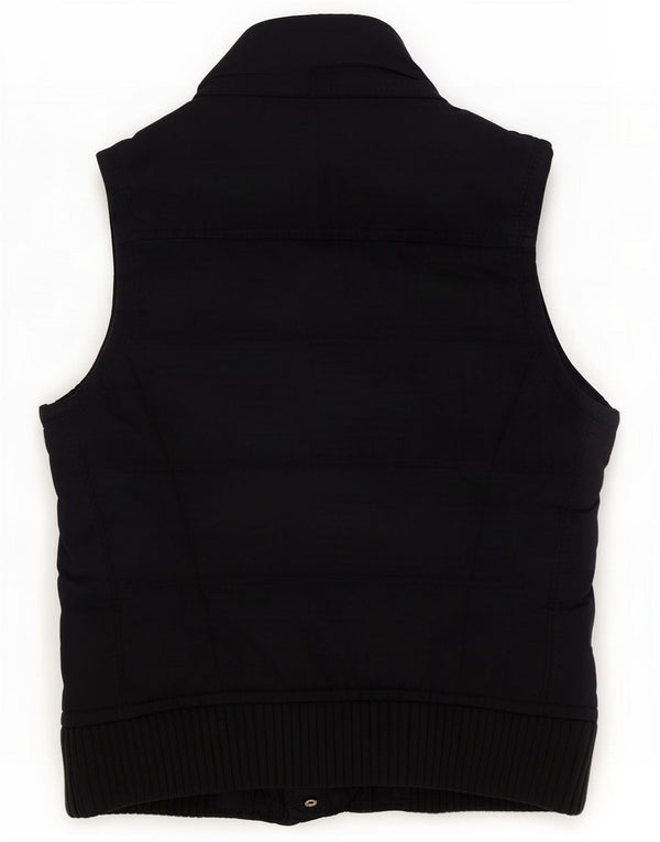 Gilet imbottito da donna Abercrombie & Fitch UK 14 poliestere medio blu navy