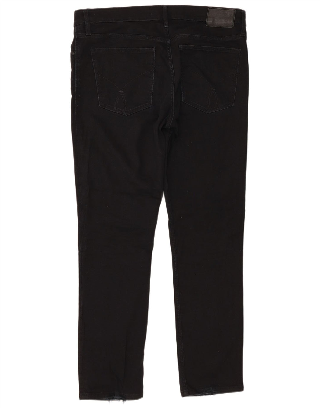 Jeans slim da uomo Calvin Klein W36 L32 cotone nero