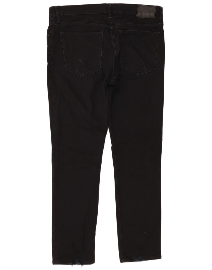 Jeans slim da uomo Calvin Klein W36 L32 cotone nero