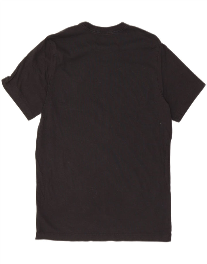 NIKE Mens T-Shirt Top Medium Black Cotton