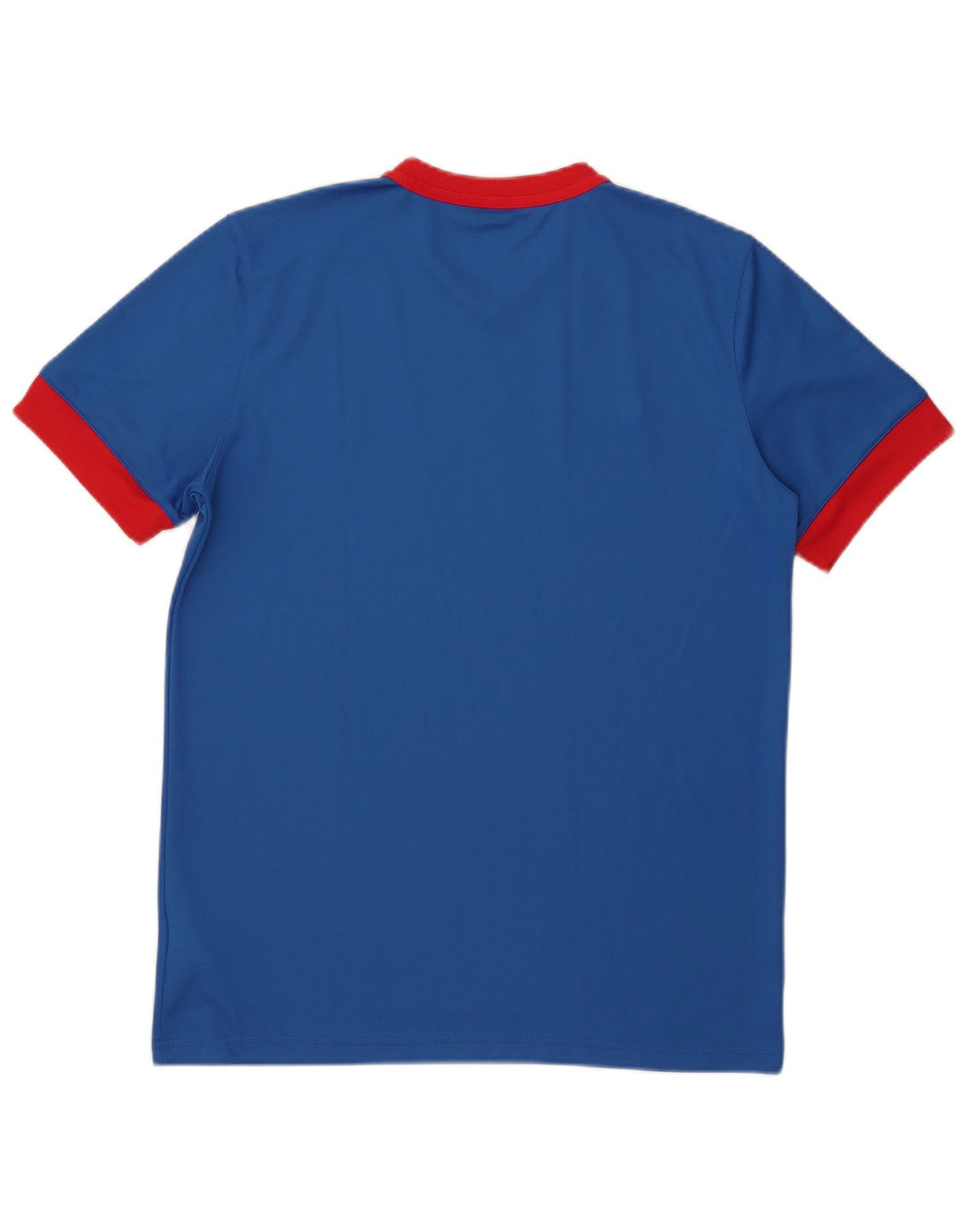 NIKE T-shirt da uomo Dri Fit Top grande blu in poliestere color block