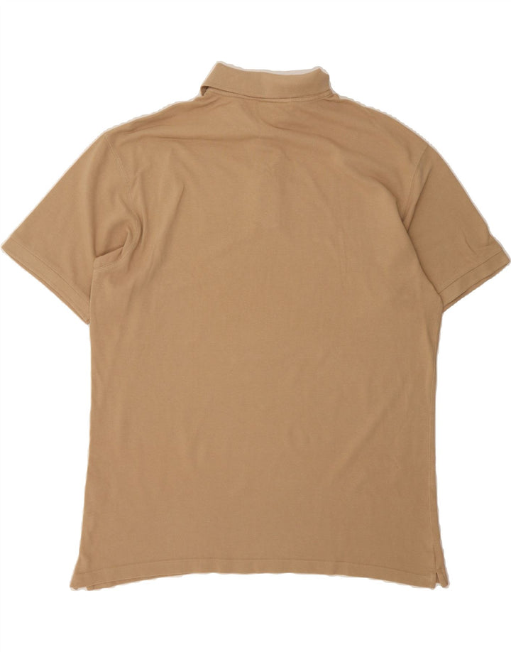 MARLBORO CLASSICS Mens Polo Shirt XL Beige Cotton Vintage Marlboro Classics and Second-Hand Marlboro Classics from Messina Hembry 