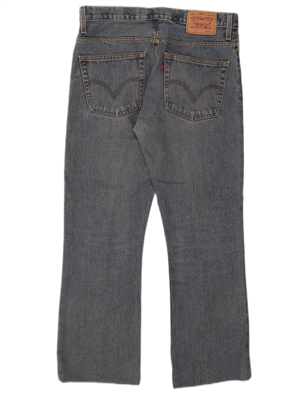 Jeans Levi's 507 Bootcut da donna W33 L28 in cotone blu