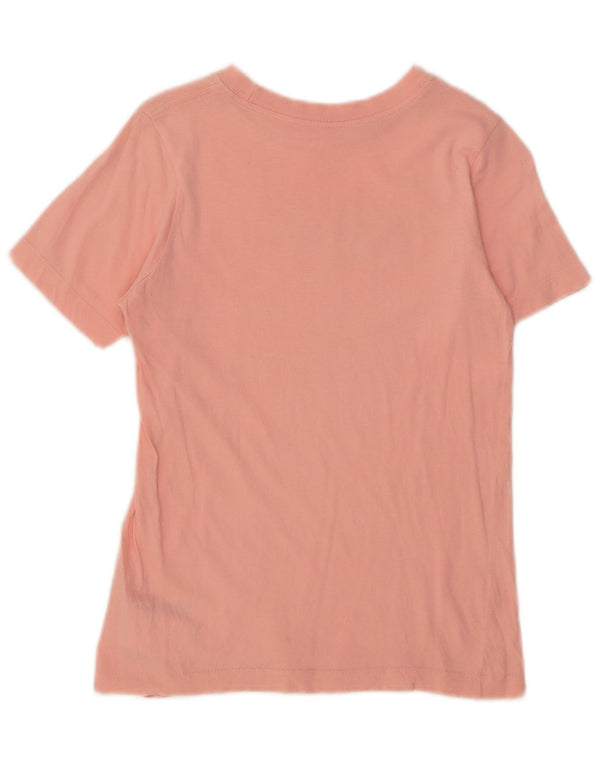 Maglietta grafica Nike per ragazze, 10-11 anni, cotone rosa medio
