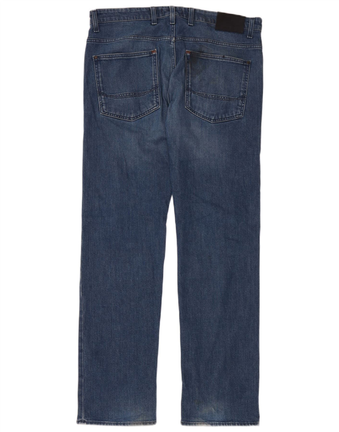 Jeans dritti da uomo Ted Baker W36 L34 cotone blu