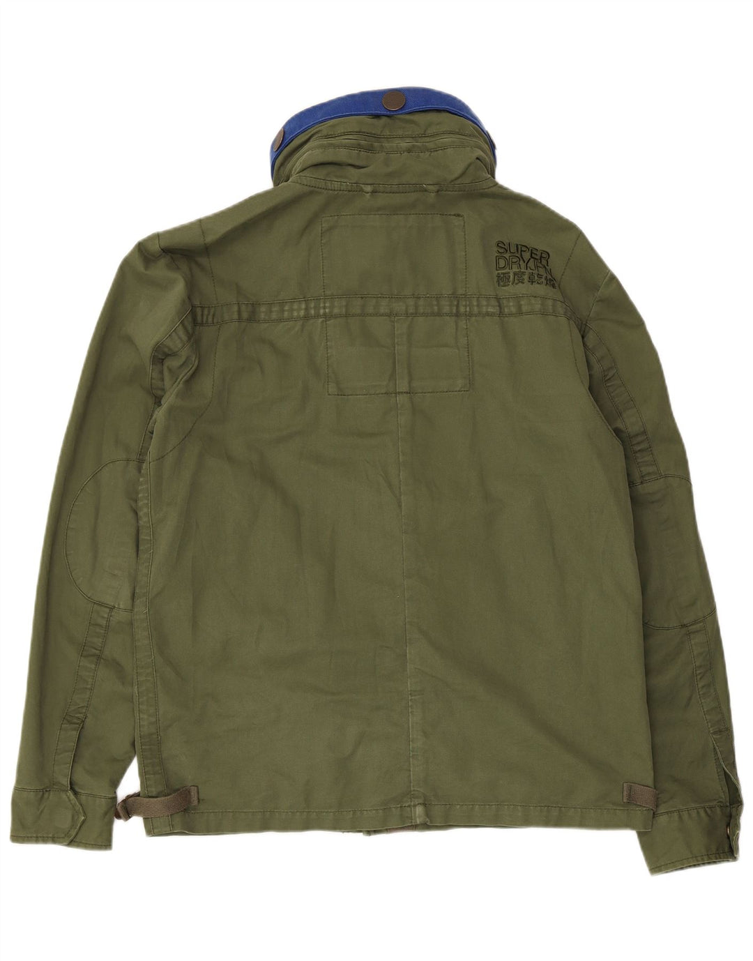 Giacca utility da uomo Superdry UK 38 cotone verde medio