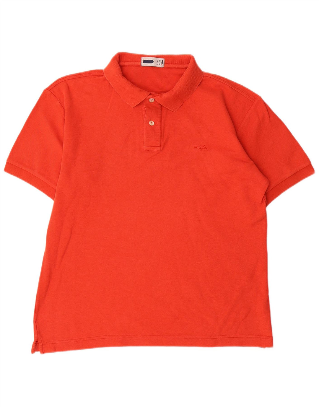 Polo da uomo Fila IT 50 arancione medio