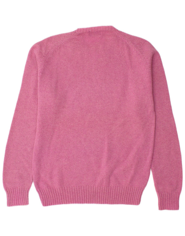 Maglione da uomo girocollo KAPPA grande in lana rosa