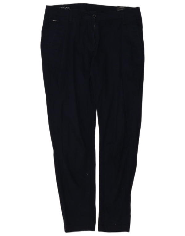 Pantaloni chino skinny G-Star Bronson a vita media da donna W28 L30 Blu Navy
