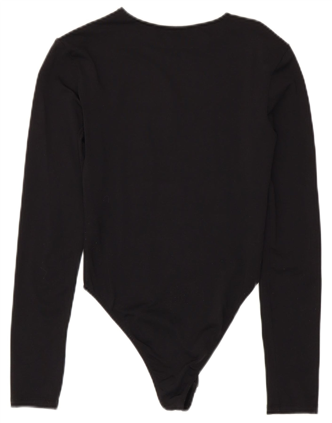 Body a maniche lunghe da donna Zara UK 8 Small Nero in poliammide
