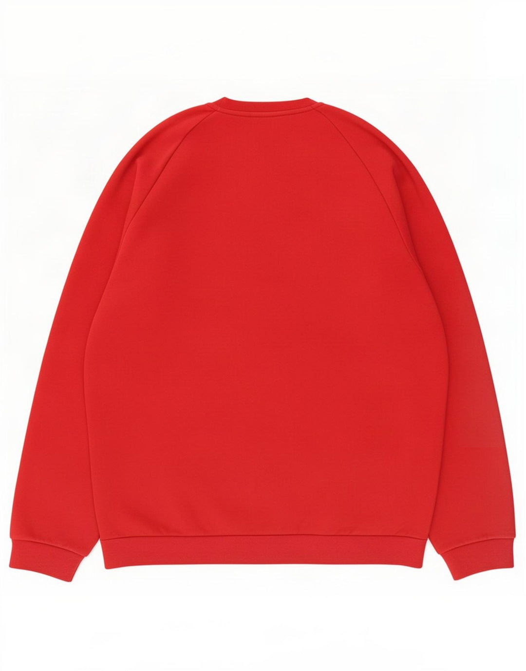 Felpa Adidas Uomo Maglione Grande Rosso Cotone