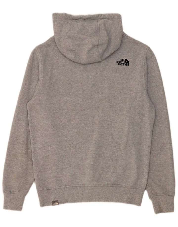 THE NORTH FACE Maglione con cappuccio grafico da uomo piccolo in cotone color block grigio