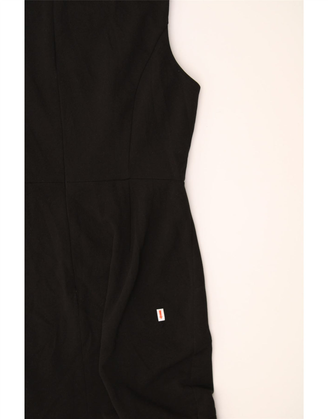 TOMMY HILFIGER Womens Sleeveless A-Line Dress US 12 Large Black Polyester Vintage Tommy Hilfiger and Second-Hand Tommy Hilfiger from Messina Hembry 