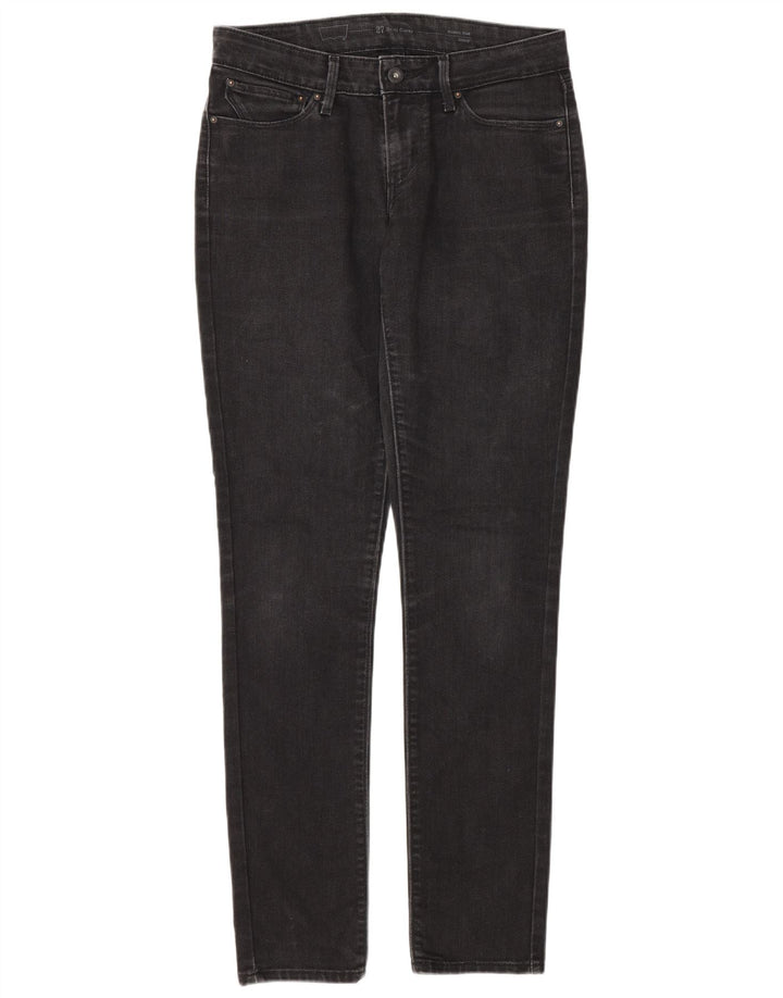 Jeans slim da donna Levi's W27 L32 cotone nero