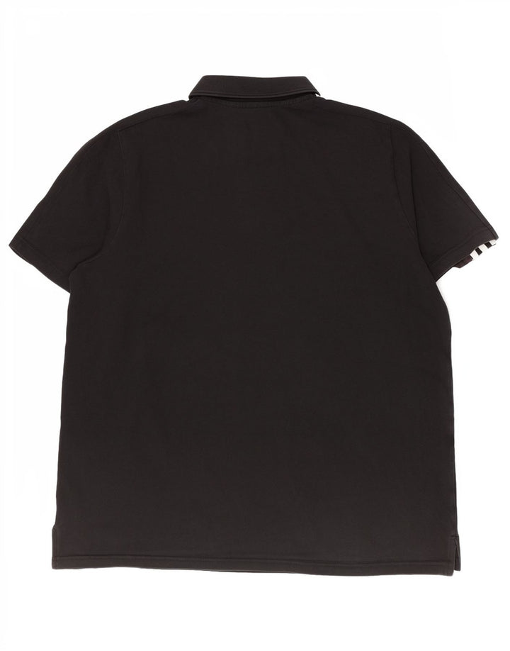 Polo Adidas da uomo 2XL in cotone nero