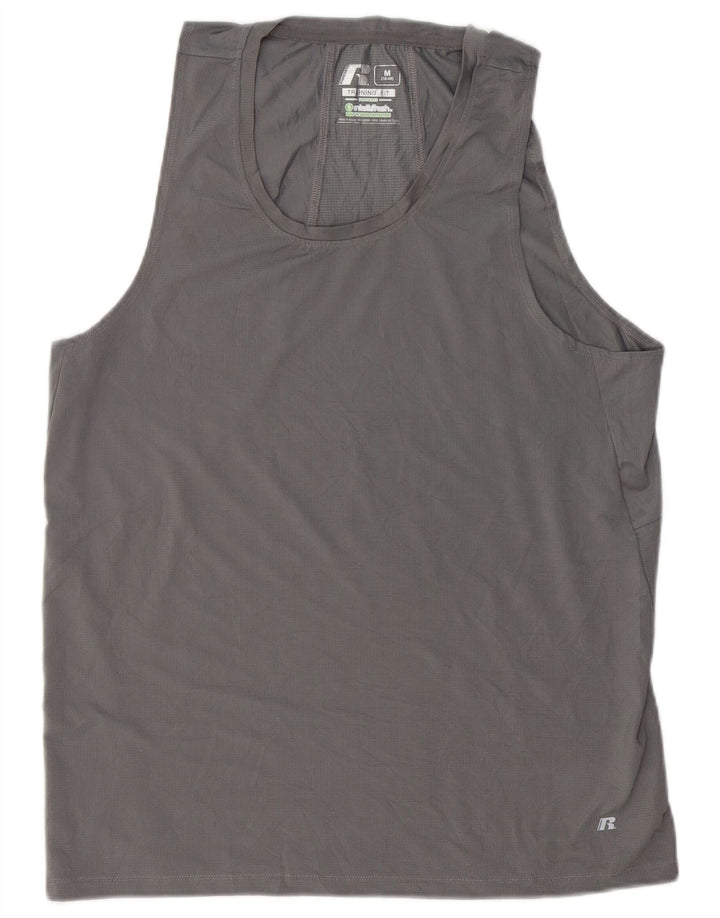 Canotta da uomo RUSSELL ATHLETIC UK 38/40 Poliestere grigio medio