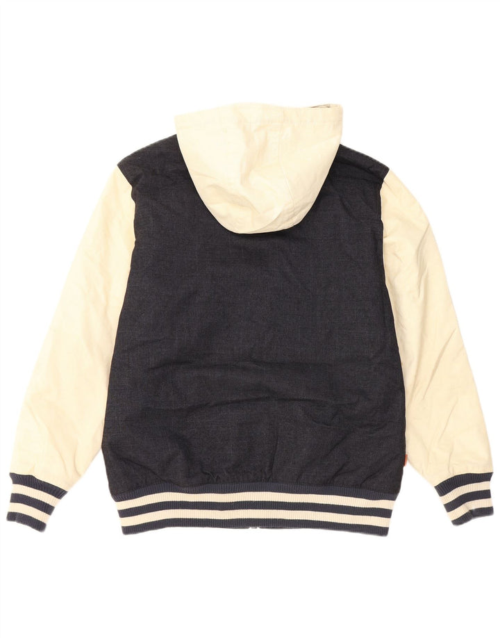 Bomber con cappuccio da donna Vans UK 18 XL Poliestere color block blu navy