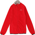 KAPPA Womens Fleece Jacket UK 10 Small Red Polyester Vintage Kappa and Second-Hand Kappa from Messina Hembry 