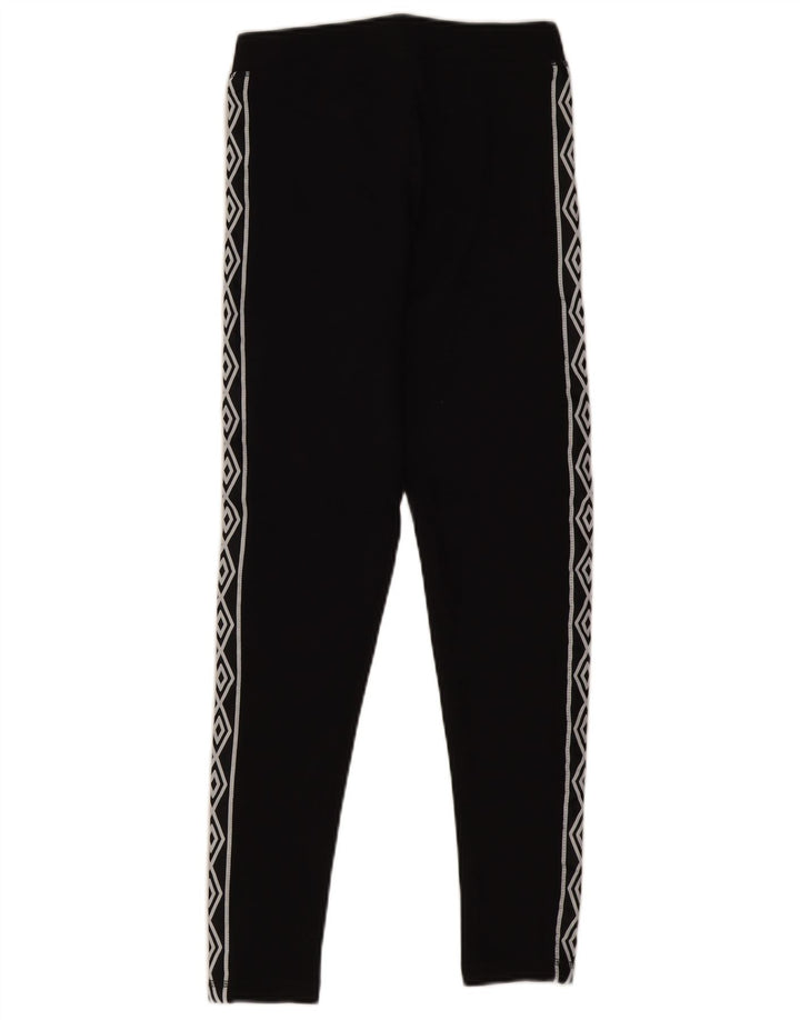 Leggings grafici da donna Umbro UK 10 piccolo cotone nero