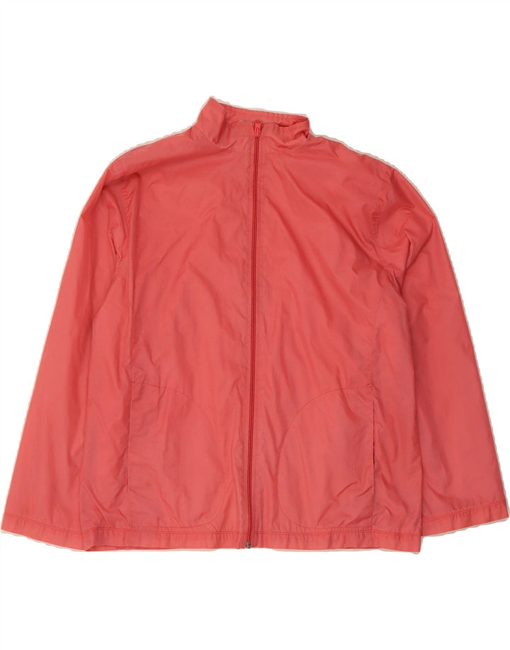 VINTAGE Womens Tracksuit Top Jacket UK 16 Large Pink Vintage Vintage and Second-Hand Vintage from Messina Hembry 