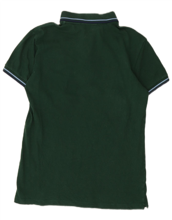 FRED PERRY Polo da uomo leggera ed elasticizzata piccola in cotone verde