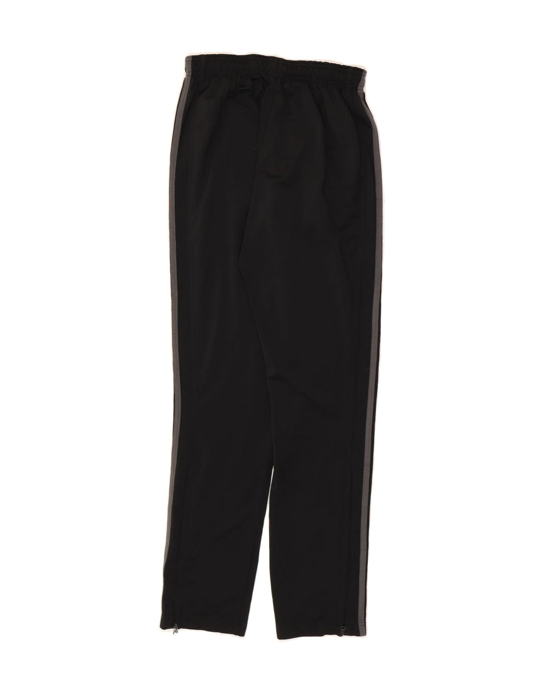 ADIDAS Boys Tracksuit Trousers 13-14 Years Small Black Polyester Vintage Adidas and Second-Hand Adidas from Messina Hembry 