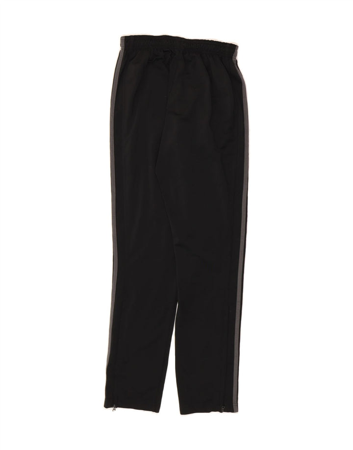 ADIDAS Boys Tracksuit Trousers 13-14 Years Small Black Polyester Vintage Adidas and Second-Hand Adidas from Messina Hembry 