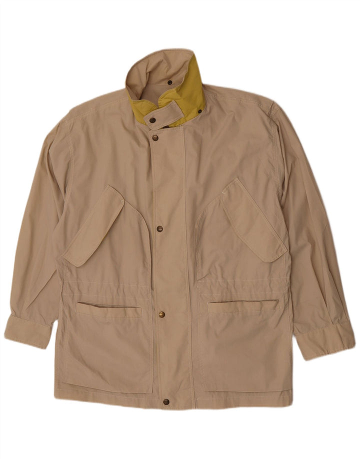 Giacca utilitaria vintage da uomo UK 42 XL Beige