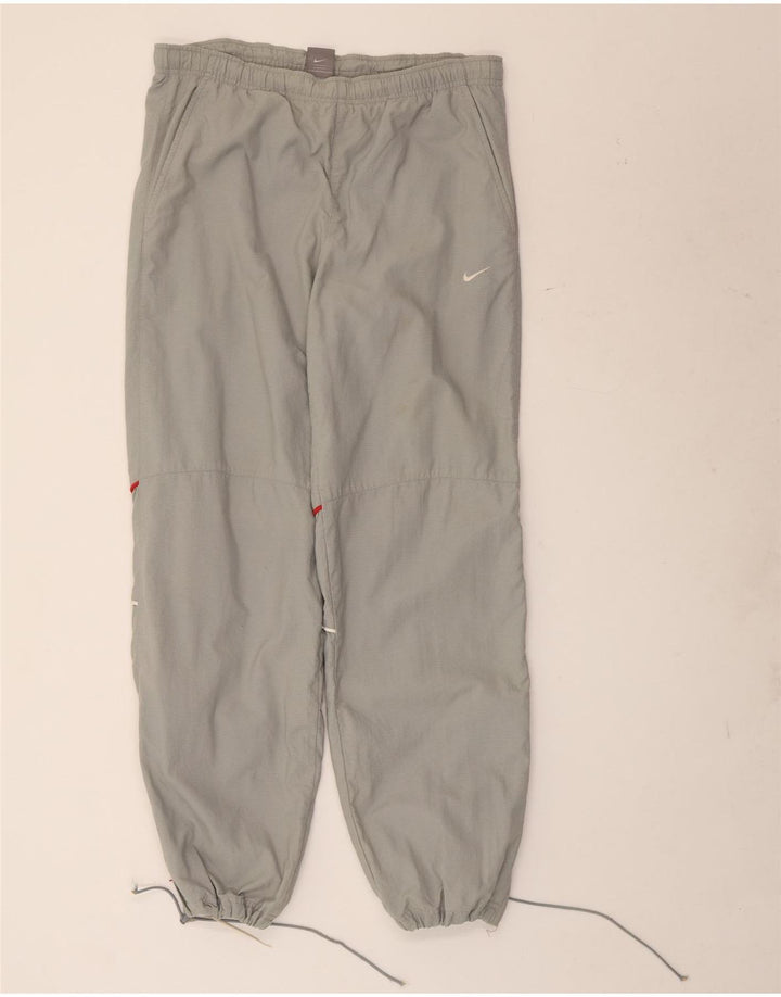 Pantaloni da tuta da uomo Nike Joggers UK 38/40 Grigio medio a righe