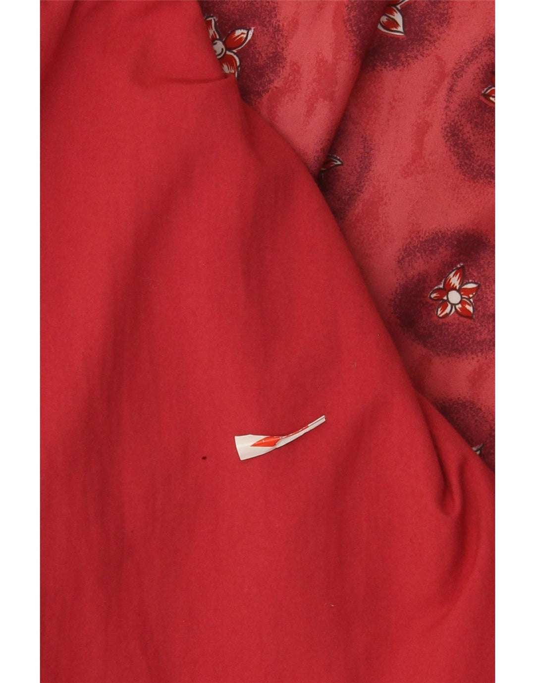 Giacca da ginnastica oversize da donna Adidas UK 14 grande rosso floreale