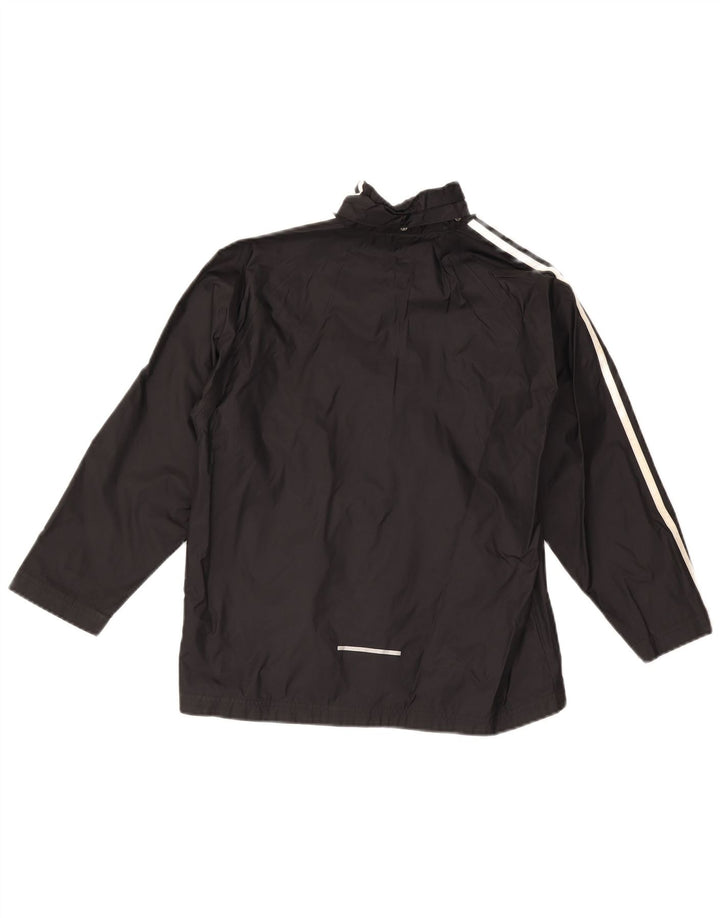 Giacca antipioggia Adidas da ragazzo 9-10 anni in nylon nero