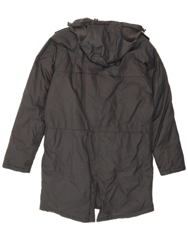 Giacca Parka con cappuccio da uomo K-Way UK 38 Poliammide grigio medio
