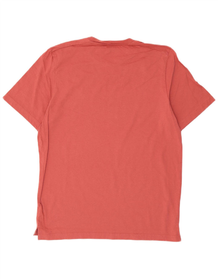 T-shirt grafica da uomo Puma Top grande in cotone rosso
