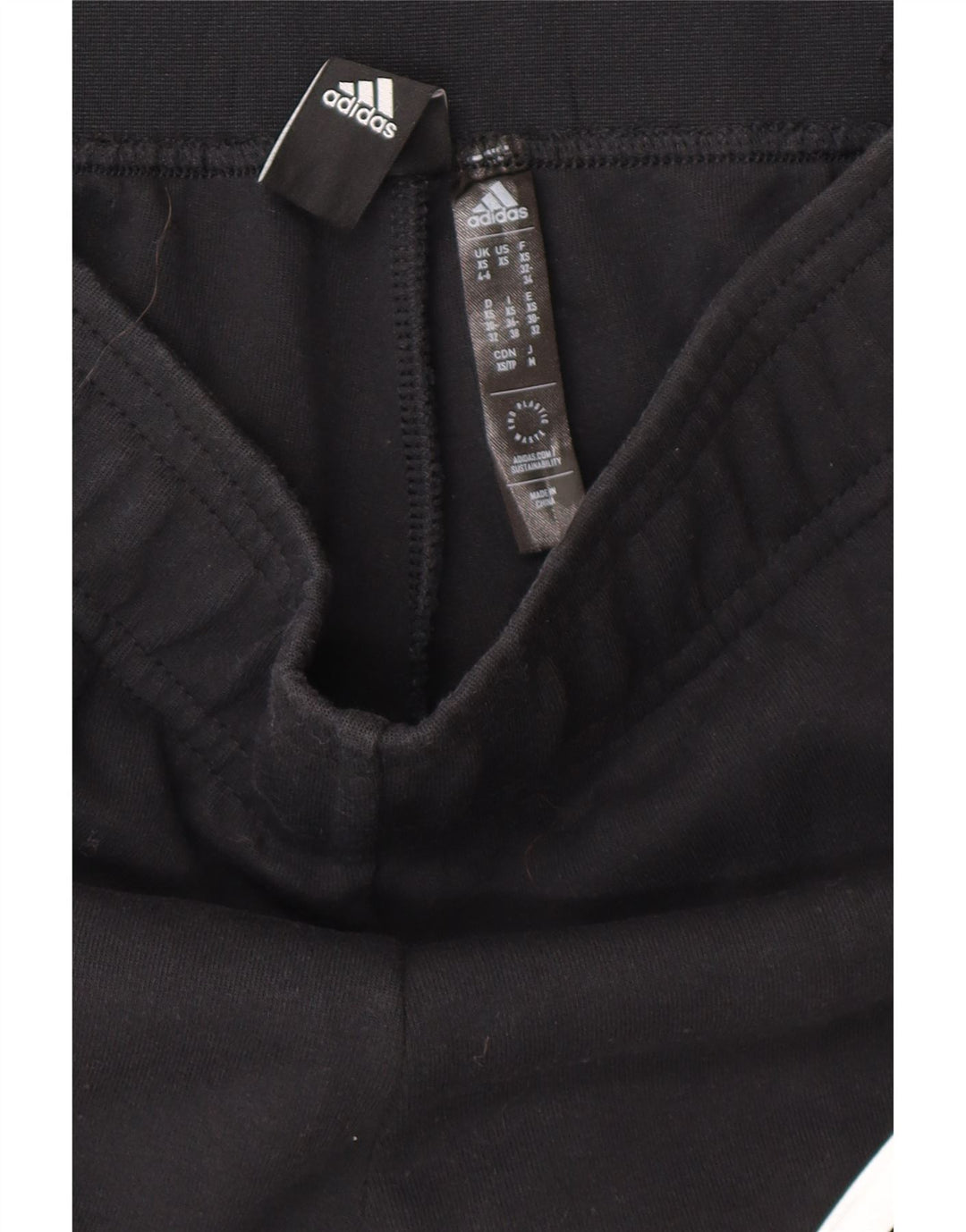 Pantaloni della tuta da donna Adidas UK 4/6 XS neri