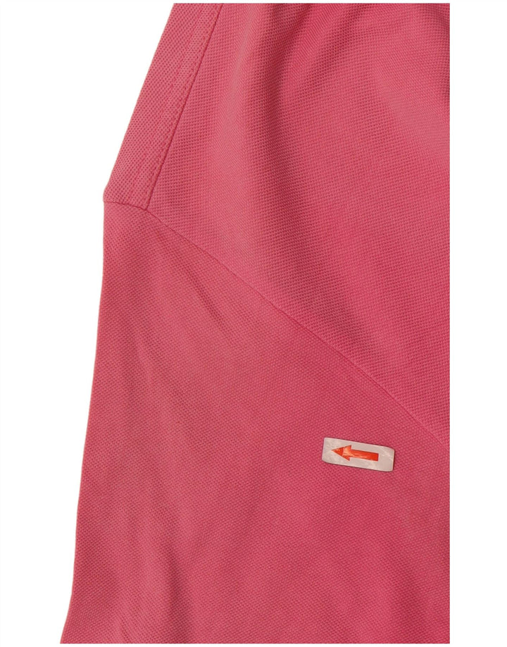 Polo Kappa Uomo Large Rosa In Cotone
