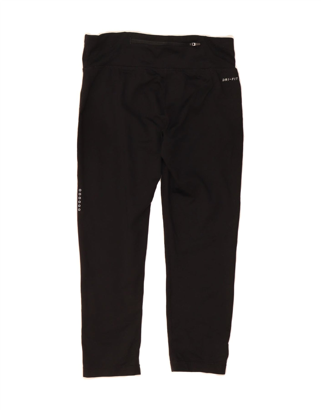NIKE Womens Dri Fit Capri Leggings UK 8 Small  Black Polyester Vintage Nike and Second-Hand Nike from Messina Hembry 