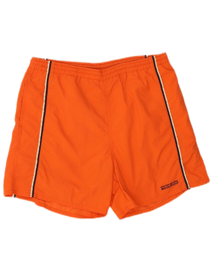 Pantaloncini sportivi da uomo Woolrich Nylon arancione medio