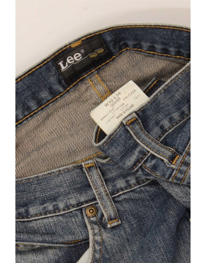 Jeans Lee Denver Capri da donna W32 L20 cotone blu