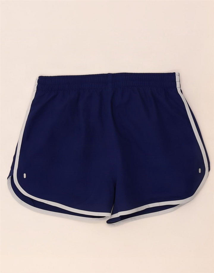 Adidas Pantaloncini sportivi da uomo piccoli blu navy poliestere