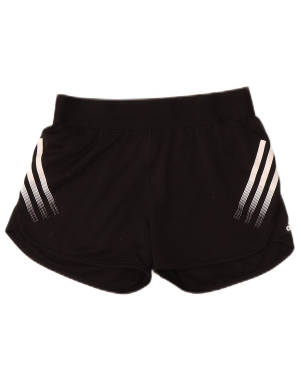 Pantaloncini sportivi ADIDAS Aeroready per ragazze 13-14 anni in poliestere nero