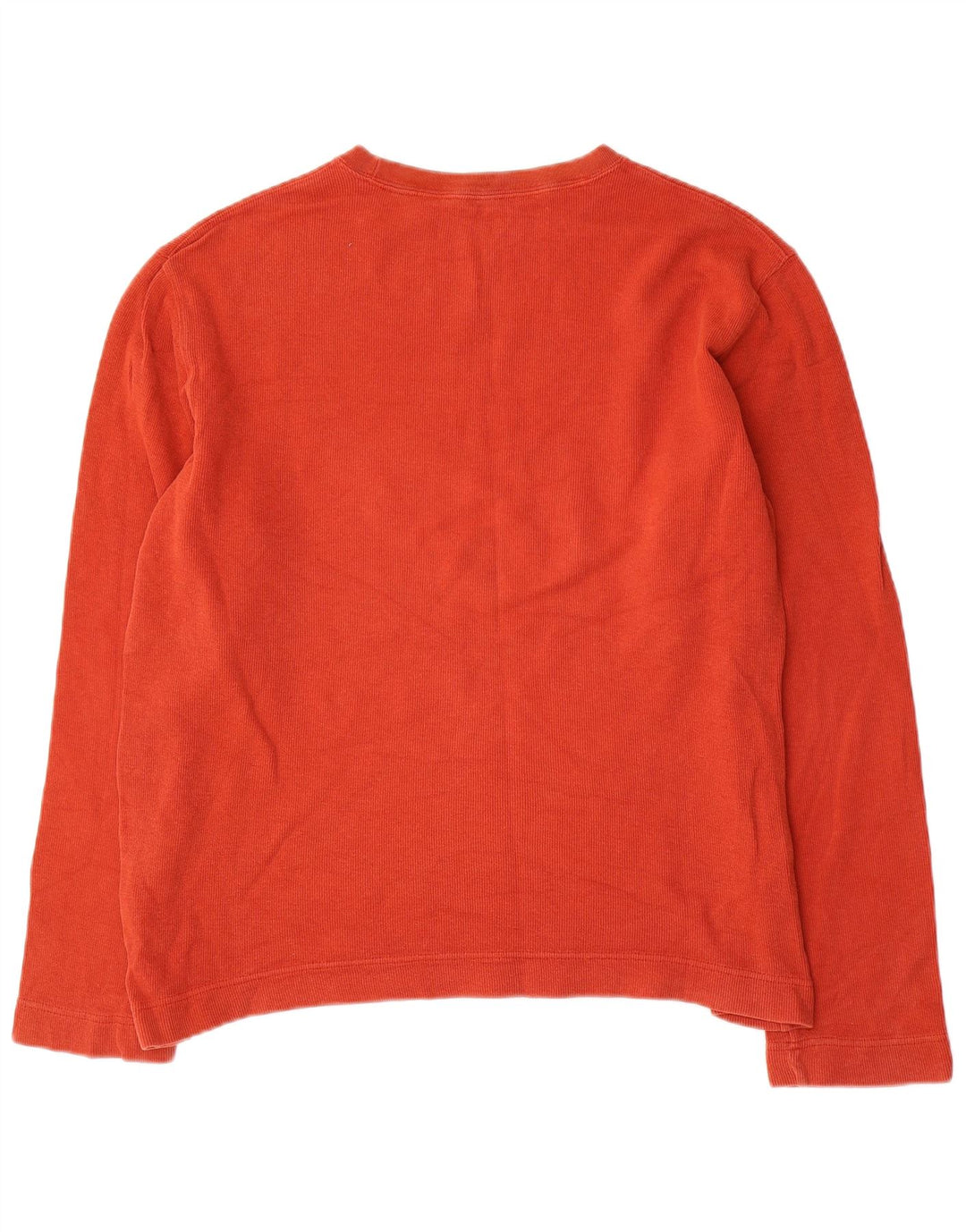 Gap Maglia da uomo a maniche lunghe grande in cotone arancione