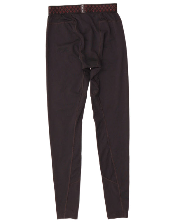 Under Armour Mens Heat Gear Leggings piccoli neri geometrici