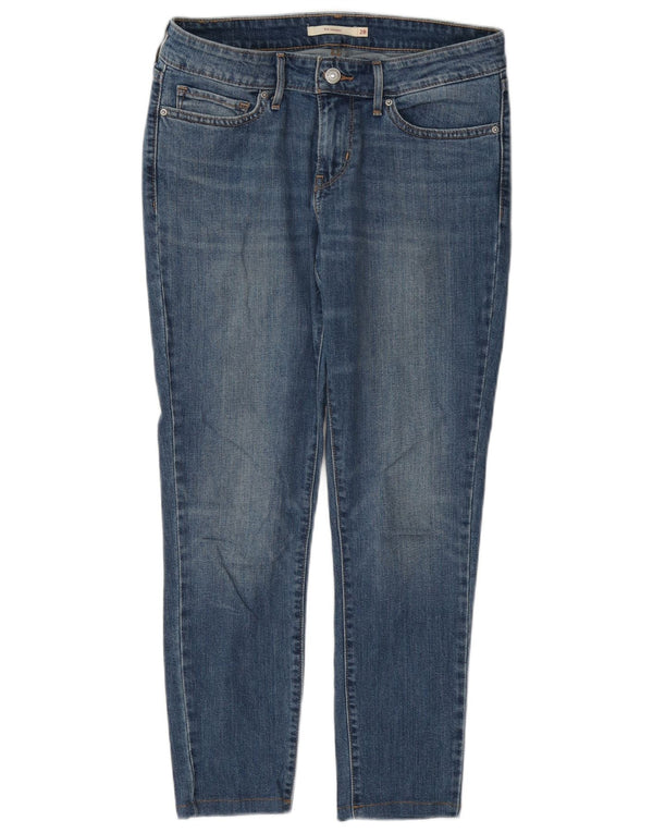 Jeans skinny Levi's 711 da donna W28 L27 cotone blu