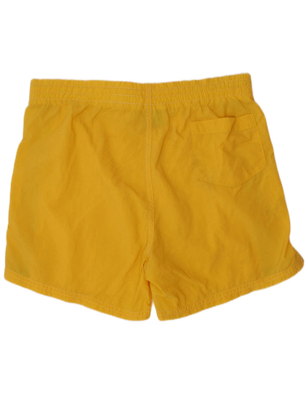 CHAMPION Boys USA Swimming Shorts 13-14 Years XL Yellow Colourblock