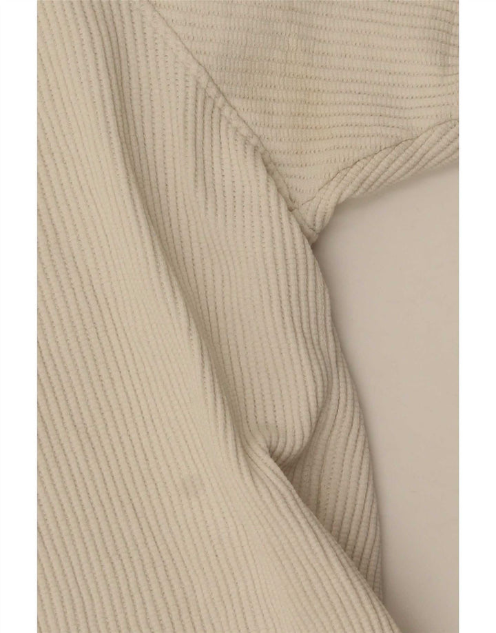 T-shirt Zara da uomo Top Small in cotone bianco