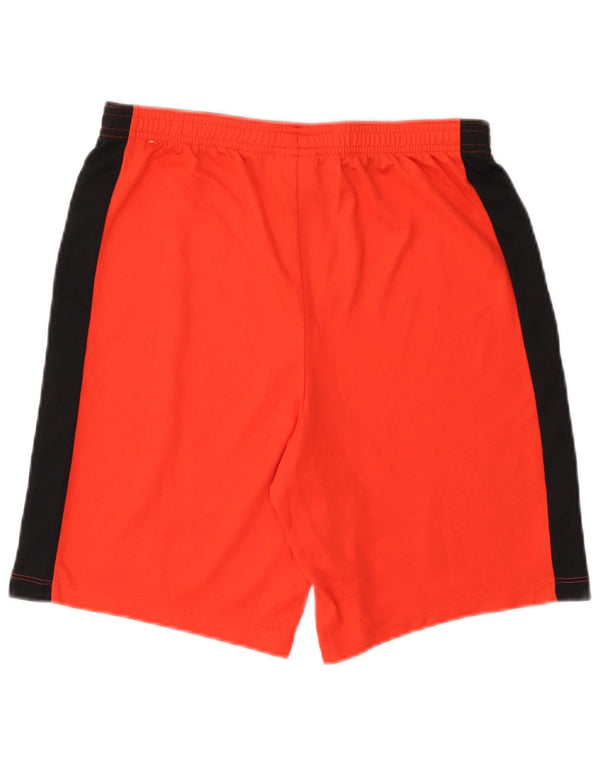 Nike Boys Cristiano Ronaldo Sport Shorts 13-14 Years XL Orange Colourblock